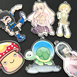 アクリルキーホルダーphoto