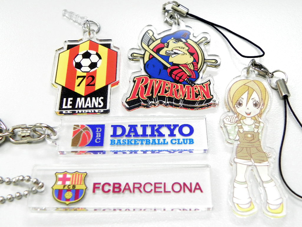 アクリルストラップ作成のKANARY